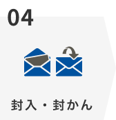 従来の給与明細発行業務 封入・封かん